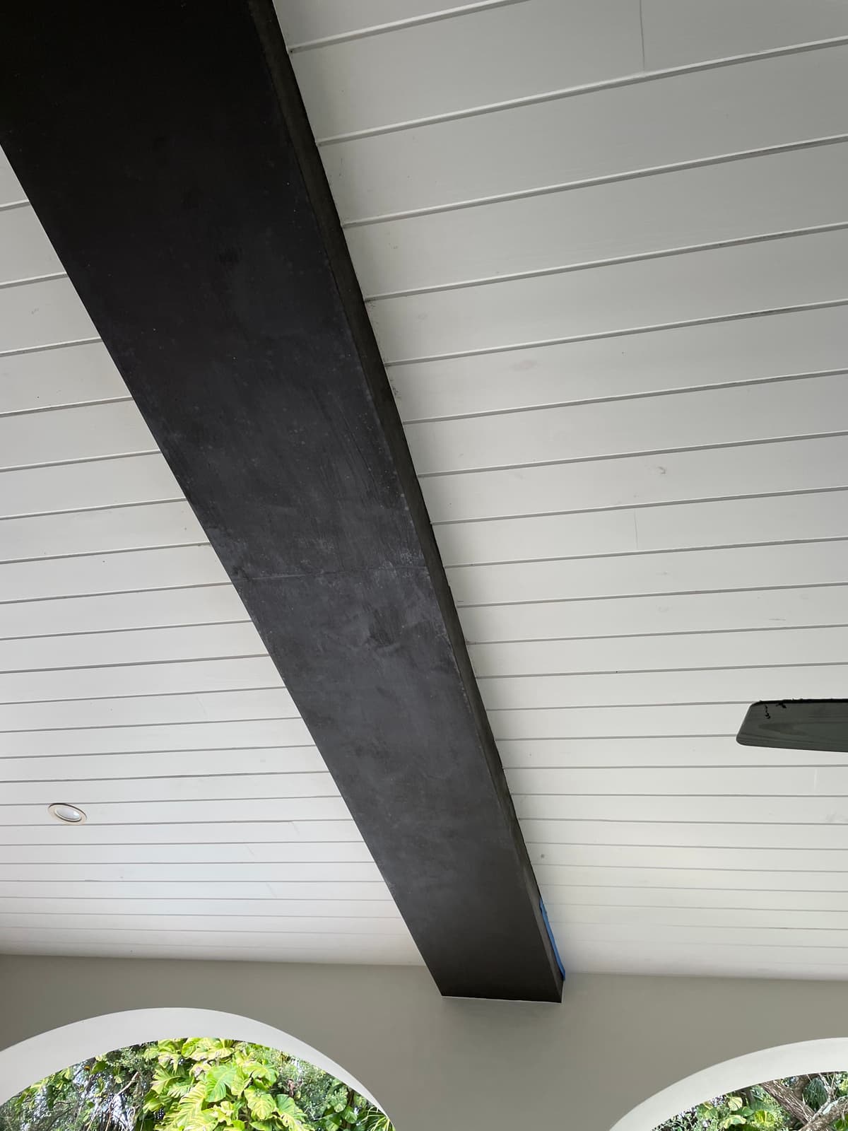 Exterior halls after renovation